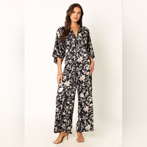 NWT petal and pup silky floral Sasha jumpsuit | size S